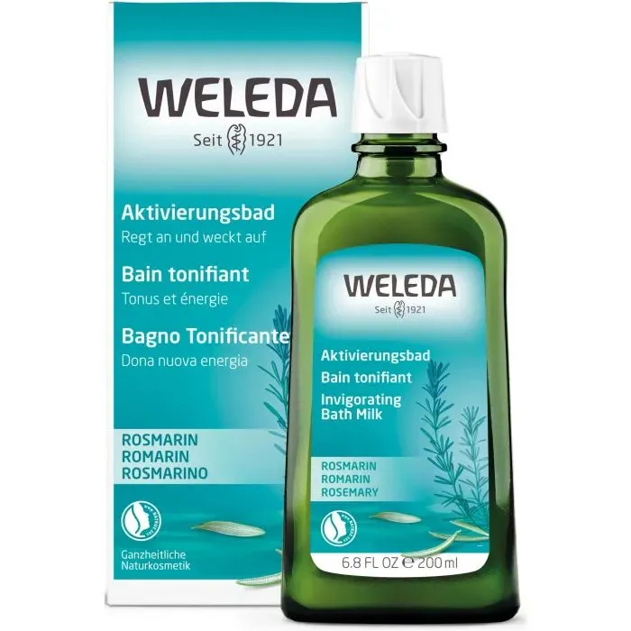 Піна для ванн Weleda Rosemary Invigorating Bath Milk 200 мл (4001638098236) зображення 2