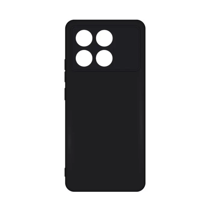 Чохол до мобільного телефона ACCLAB Silicone Poco X6 Pro Black (1283126602238)