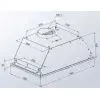 Витяжка кухонна Artel Art Canopy 350 Inox (ART CANOPI 350 Inox) зображення 4