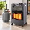 Газовий обігрівач Domotec + електричний обігрівач, 3 режими,1500/2800/4200Вт (MS-6607) зображення 8