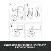 Мишка Logitech M185 swift grey (910-002238) зображення 10