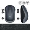 Мишка Logitech M185 swift grey (910-002238) зображення 4