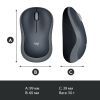 Мишка Logitech M185 swift grey (910-002238) зображення 9
