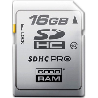 Карта памяти Goodram 16Gb SDHC class 10 (SDC16GHC10PGRR9 / SDC16GHC10GRR9)