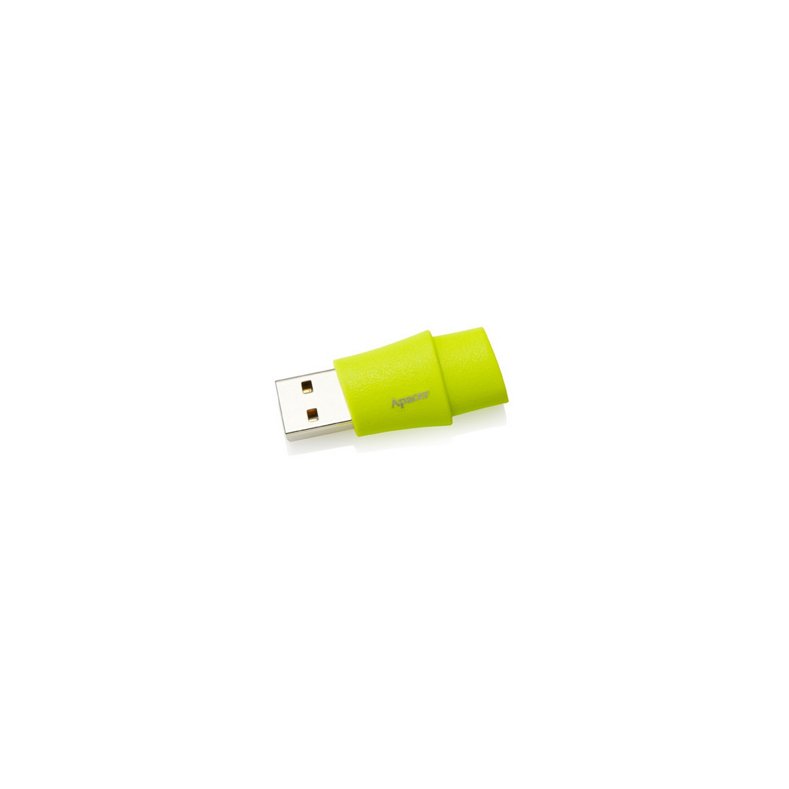 USB флеш накопичувач Apacer 32GB AH137 Green RP USB2.0 (AP32GAH137G-1) зображення 2