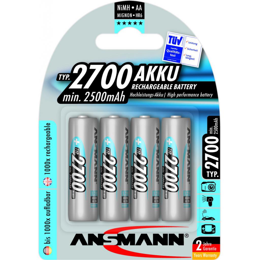 Аккумулятор Ansmann AA 2700mAh * 4 (5030842)