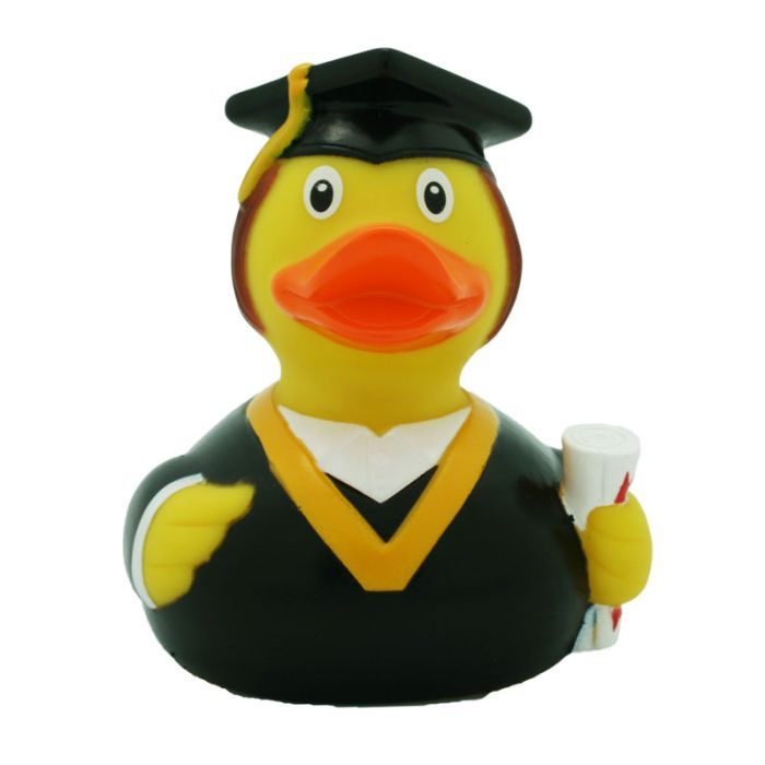 Іграшка для ванної Funny Ducks Выпускник утка (L1887) зображення 3