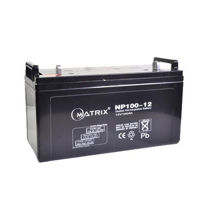 Батарея к ИБП Matrix 12V 100AH (NP100-12) > цены в Киеве и Украине Батарея к ИБП Matrix 12V 100AH (NP100-12)