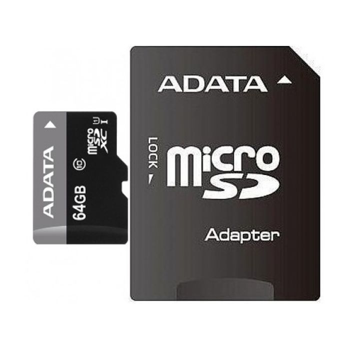 Карта памяти ADATA 128GB microSD class 10 UHS-I A1 Premier (AUSDX128GUICL10A1-RA1)