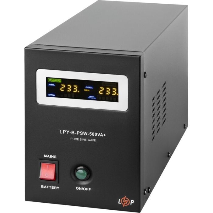 Источник бесперебойного питания LogicPower LPY- B - PSW-500VA+, 5А/10А (4149)