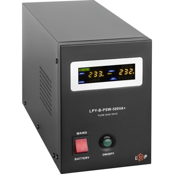 Источник бесперебойного питания LogicPower LPY- B - PSW-500VA+, 5А/10А (4149) изображение 2