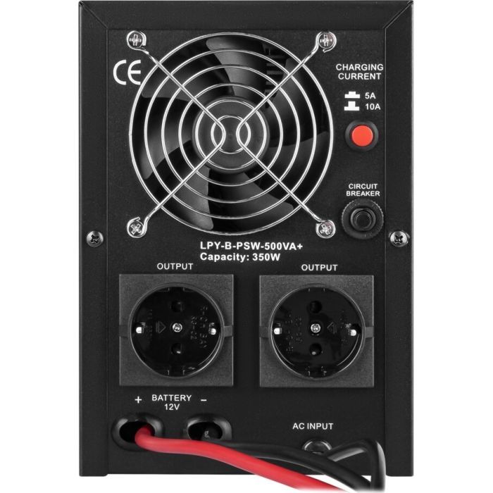 Источник бесперебойного питания LogicPower LPY- B - PSW-500VA+, 5А/10А (4149) изображение 4