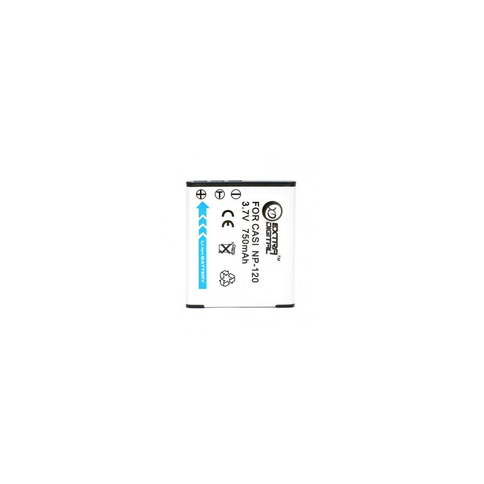 Аккумулятор к фото/видео Extradigital Casio NP-120 (DV00DV1343)