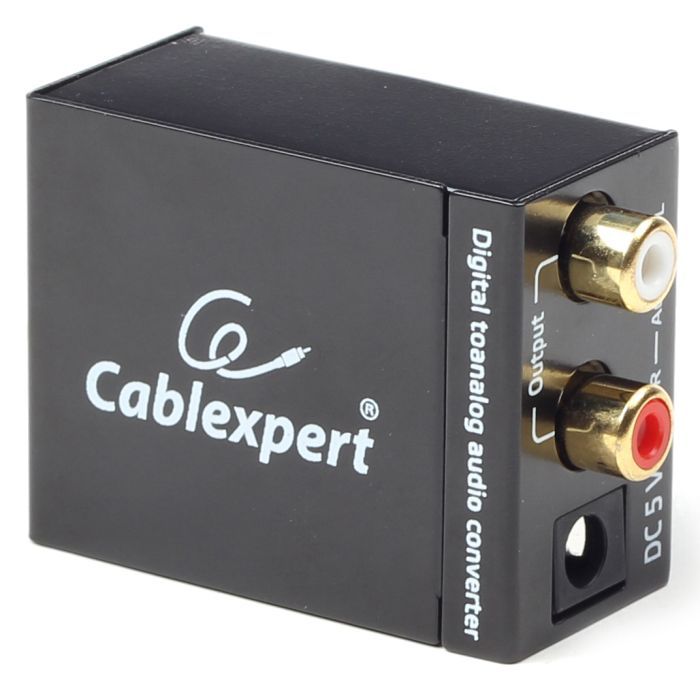 Конвертор Cablexpert Digital to analog audio (DSC-OPT-RCA-001) изображение 3