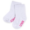 Носки детские Luvable Friends 3 пары нескользящие, для девочек (02316.0-6 F) изображение 3