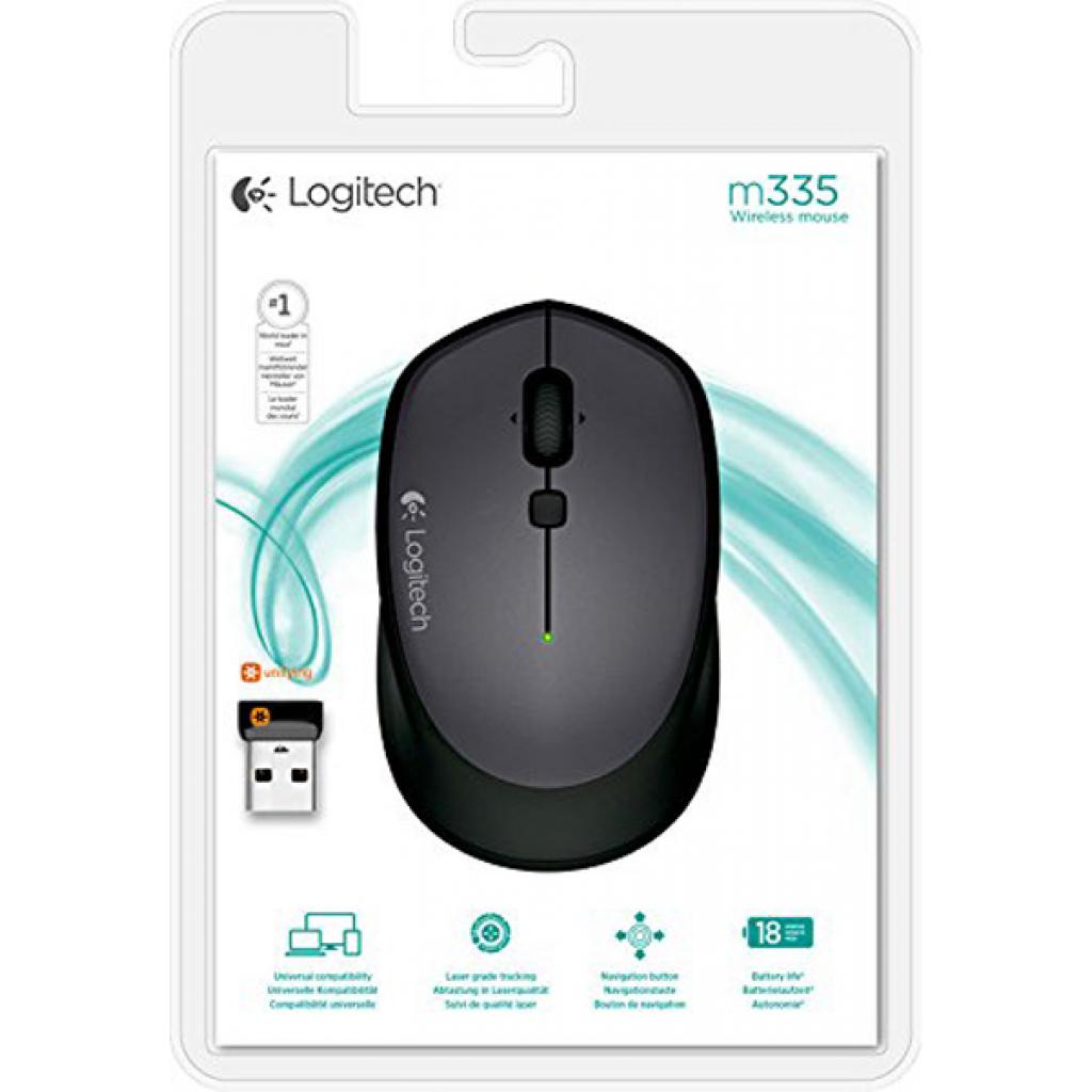 Мышка Logitech M335 Black (910-004438) изображение 6