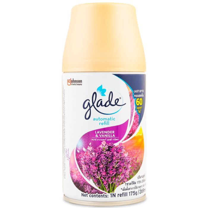 Освежитель воздуха Glade Лаванда и ваниль сменный баллон 269 мл (8850175010418/8690784817110)