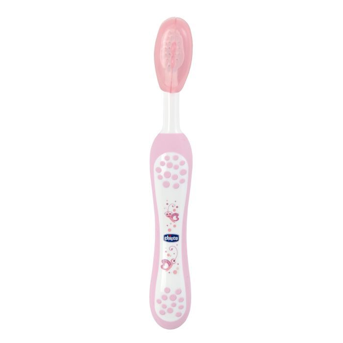 Детская зубная щетка Chicco розовая (06958.10) изображение 2