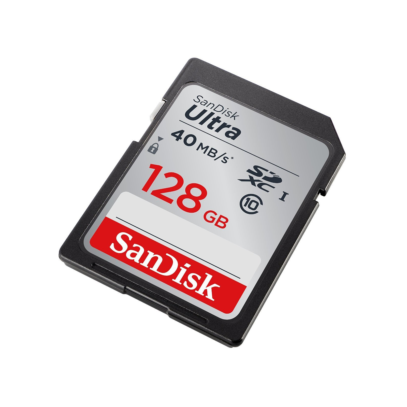 Карта памяти SanDisk 128GB SDXC Class 10 UHS-I (SDSDUNC-128G-GN6IN) изображение 3