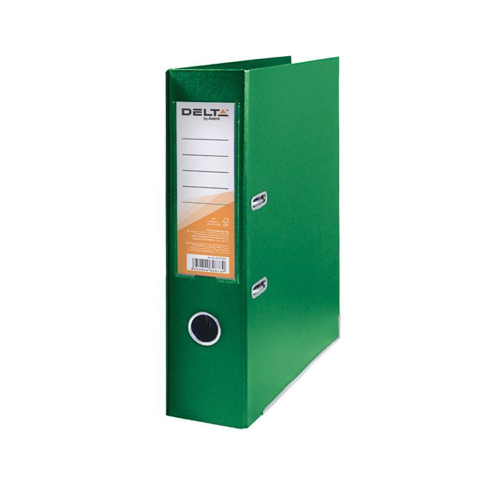 Папка - реєстратор Delta by Axent double-sided PP 7,5 cм, disassembled, green (D1712-04P)