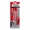 Нож канцелярский Axent 18 мм, blister, gray-red (6502-А) изображение 2