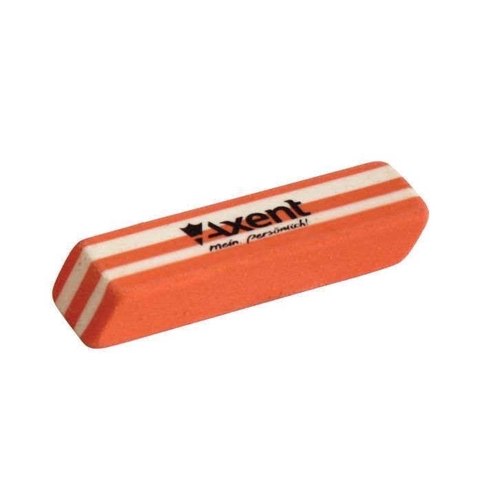Ластик Axent soft, double-colored (white-red) (display) (1184-А)
