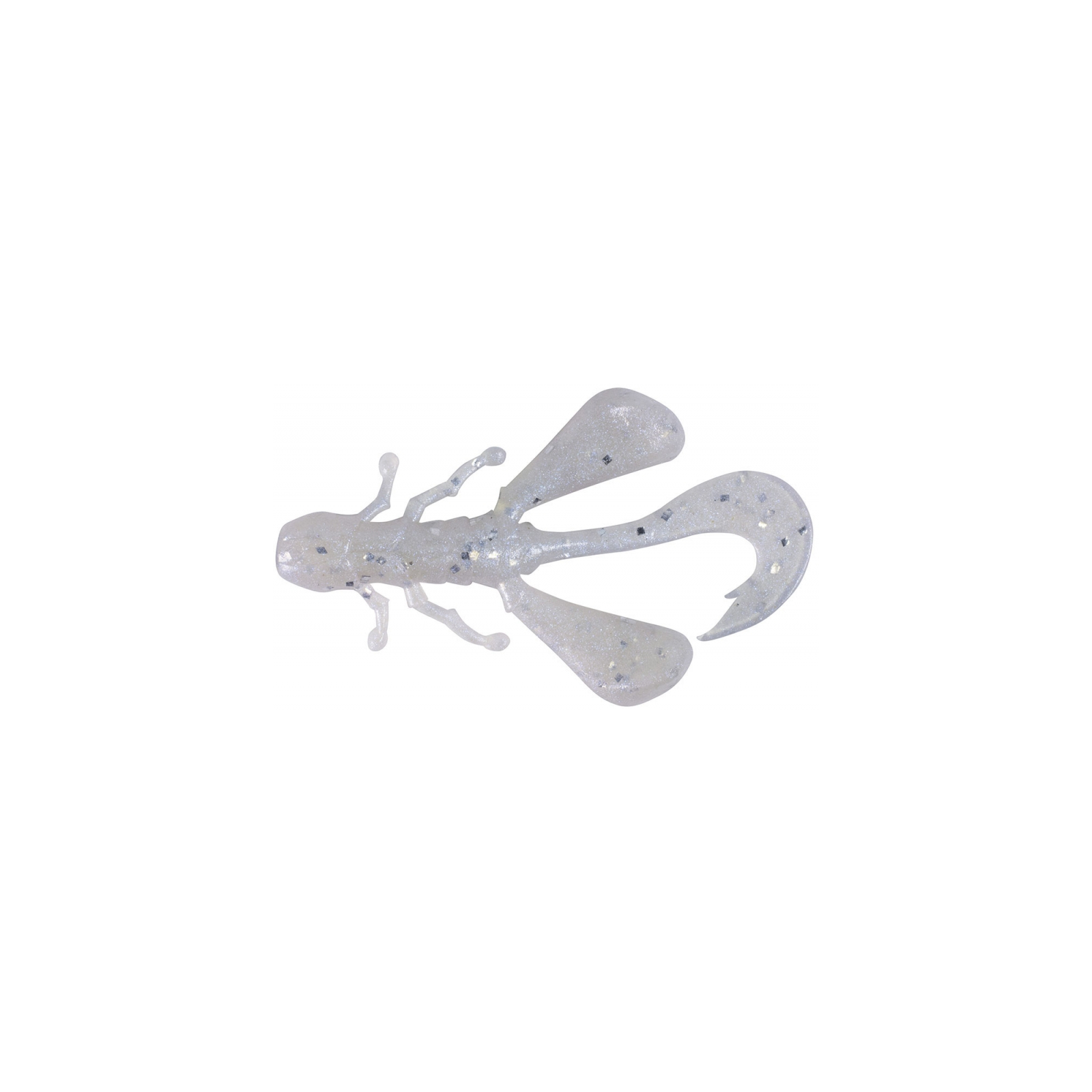 Силикон рыболовный Jackall Vector Bug 2.5" Pearl White 8шт (1699.14.40)