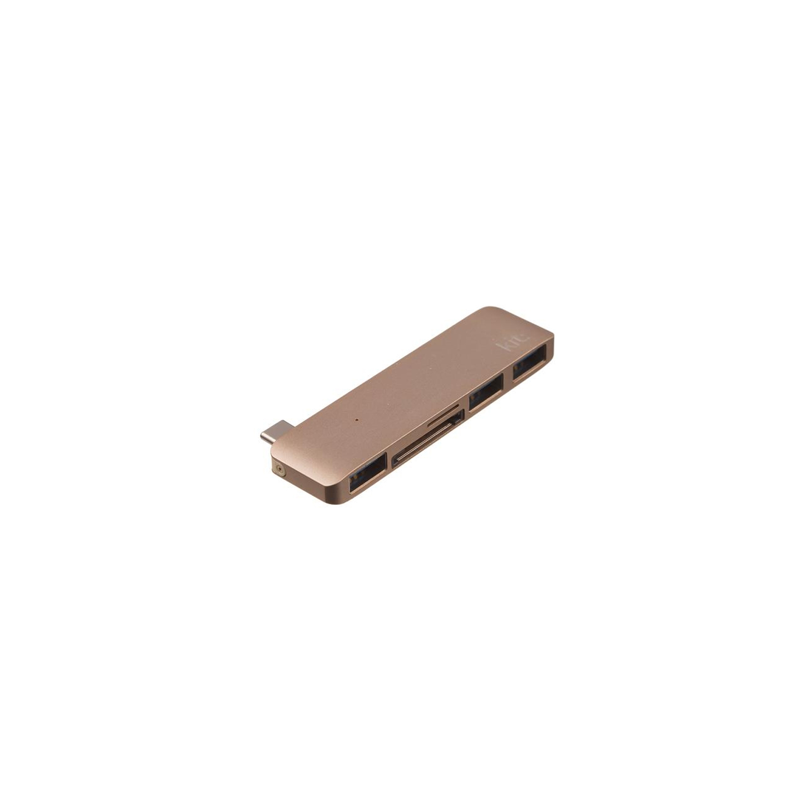 Переходник Type-C to 3*USB 3.0, SD/microSD reader (Gold) Kit (C5IN1GD)