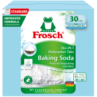 Photos - Dishwasher Tabs Frosch Таблетки для посудомийних машин  Сода 30 шт.  4009175 