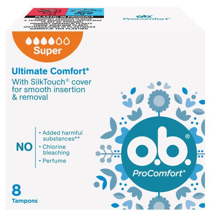 Тампоны o.b. ProComfort Super 32 шт. (3574661047188/3574661331171)
