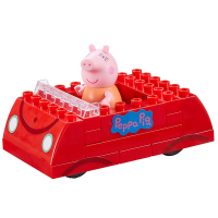 Конструктор Peppa Pig Машина Пеппы Фигурка Мамы Свинки 16 деталей (6035) изображение 2