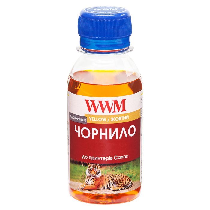 Чернила WWM Canon/HP/Lexmark 1000г Yellow Water-soluble (U06/Y-4)