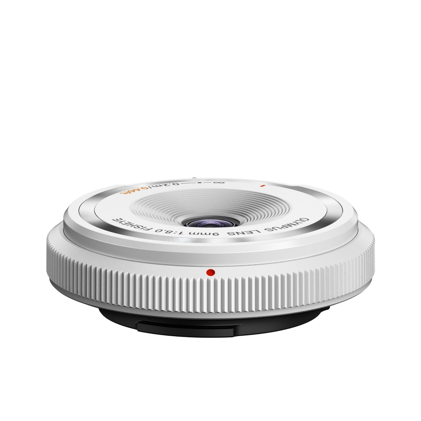 Объектив Olympus BCL-0980 Fish-Eye Body Cap Lens 9mm 1:8.0 White (V325040WW000) изображение 3