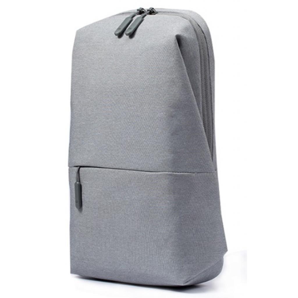 Рюкзак для ноутбука Xiaomi Multi-functional urban leisure chest Pack Light Grey (6954176877987) изображение 4