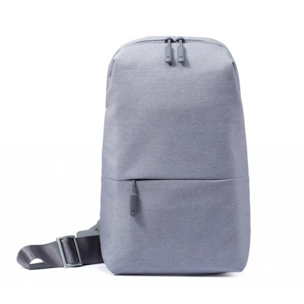 Рюкзак для ноутбука Xiaomi Multi-functional urban leisure chest Pack Light Grey (6954176877987)
