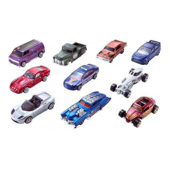 Машина Hot Wheels Базовая 10 шт (54886) изображение 2
