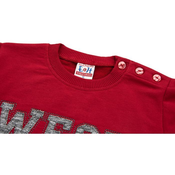 Набор детской одежды Breeze кофта с брюками "West coast" (8248-86B-red) изображение 5