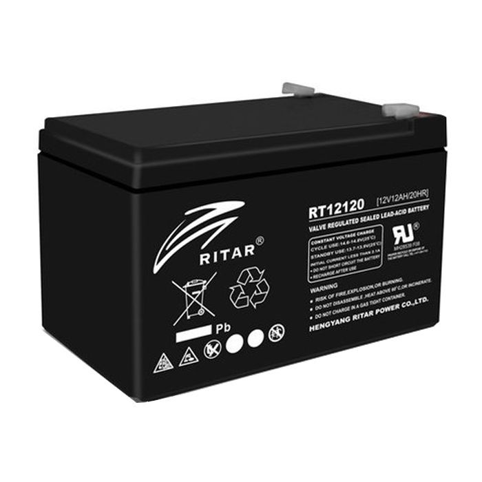 Батарея к ИБП Ritar AGM RT12120B, 12V-12Ah (RT12120B)
