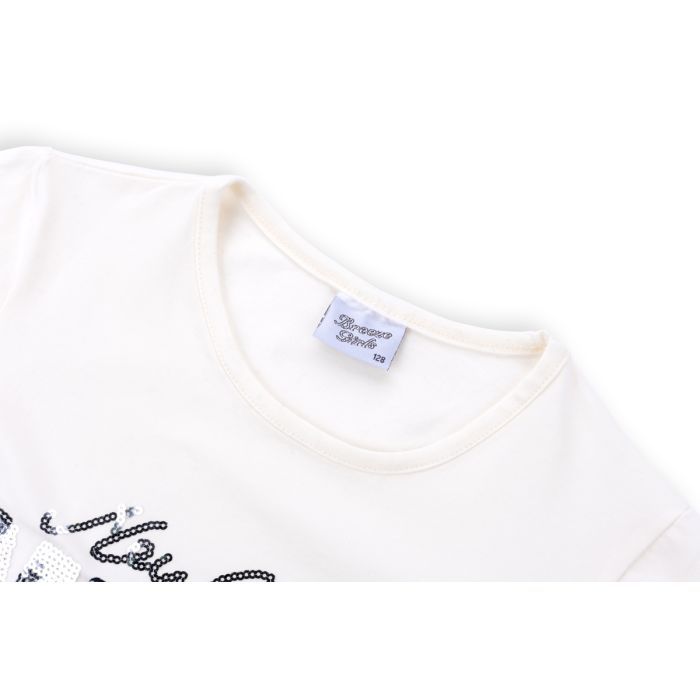 Футболка дитяча Breeze "NEW YORK" (1281-128G-beige) зображення 2