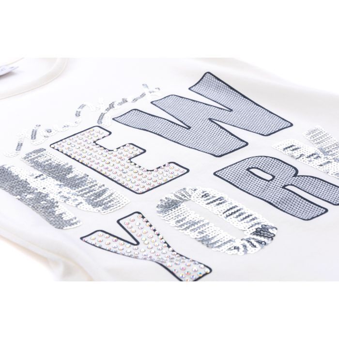 Футболка дитяча Breeze "NEW YORK" (1281-128G-beige) зображення 5