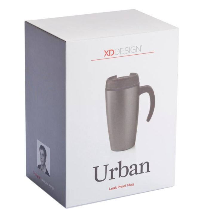 Термокружка XD Modo Urban 400мл серая (P432.000) изображение 3
