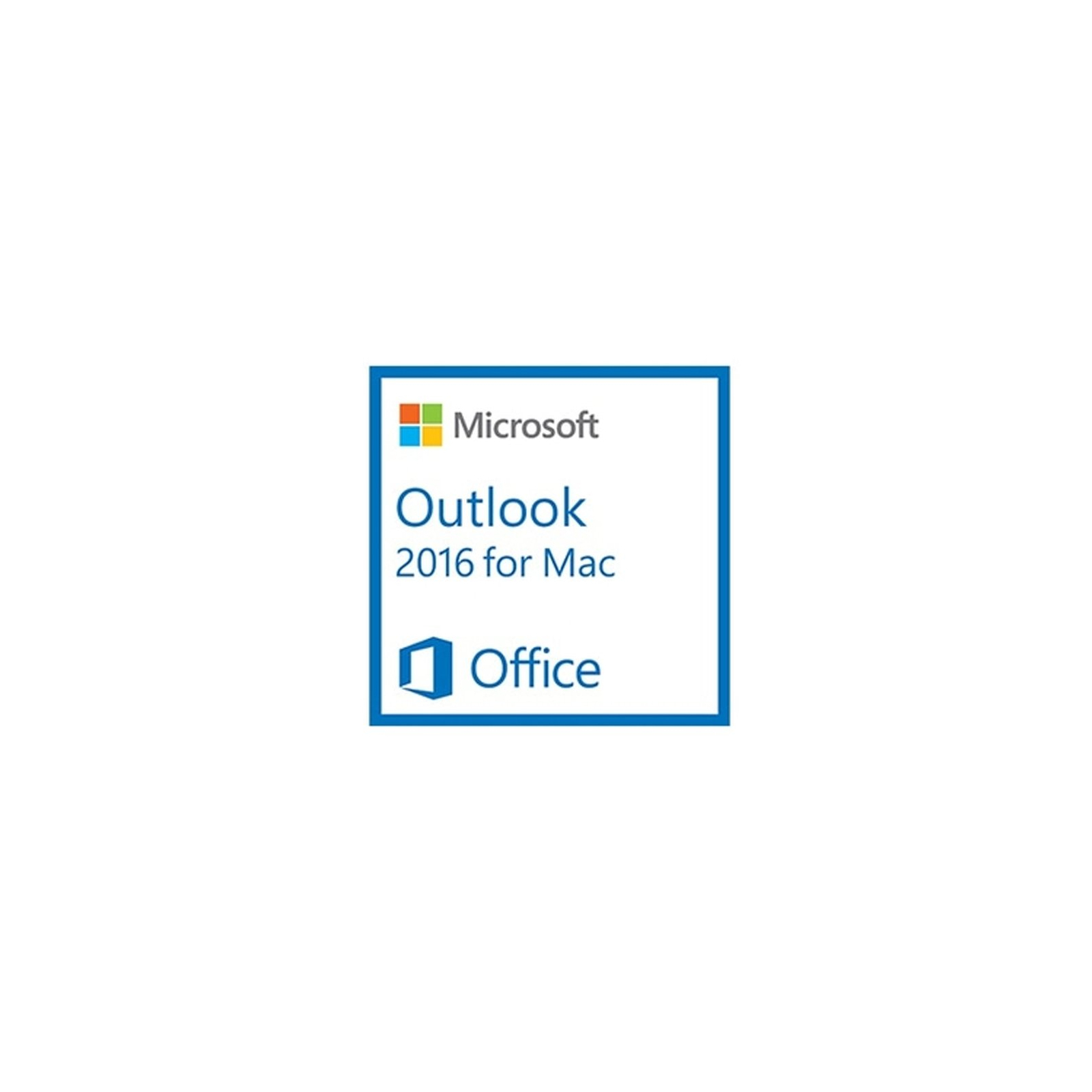 Программная продукция Microsoft OutlkMac 2016 SNGL OLP NL (36F-00341)