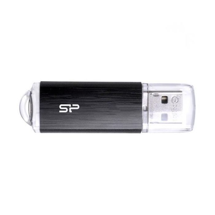 USB флеш накопичувач Silicon Power 16GB Ultima U02 Black USB 2.0 (SP016GBUF2U02V1K)