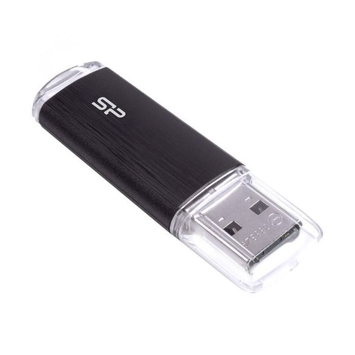 USB флеш накопичувач Silicon Power 16GB Ultima U02 Black USB 2.0 (SP016GBUF2U02V1K) зображення 3