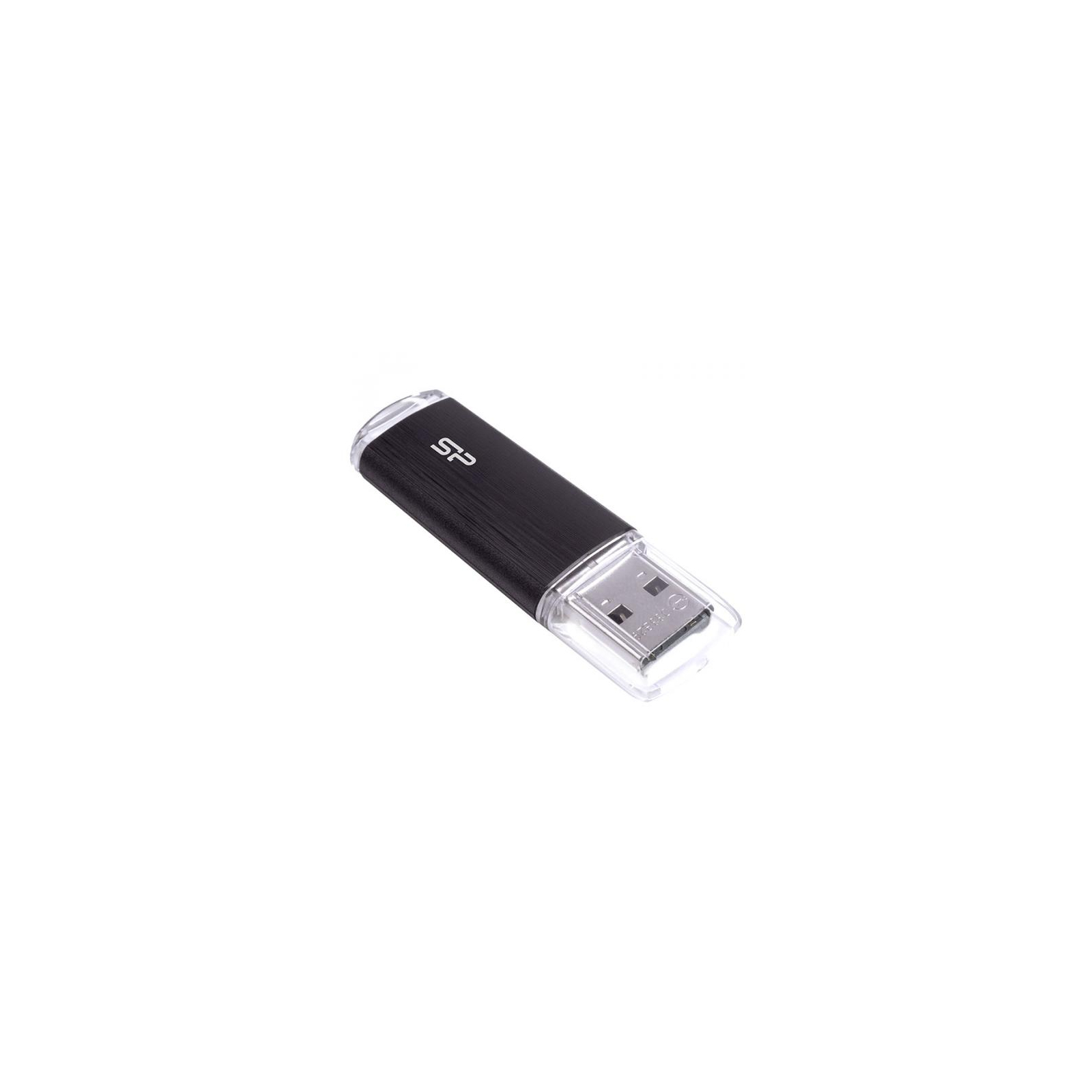 USB флеш накопитель Silicon Power 64GB Ultima U02 Black USB 2.0 (SP064GBUF2U02V1K) изображение 3