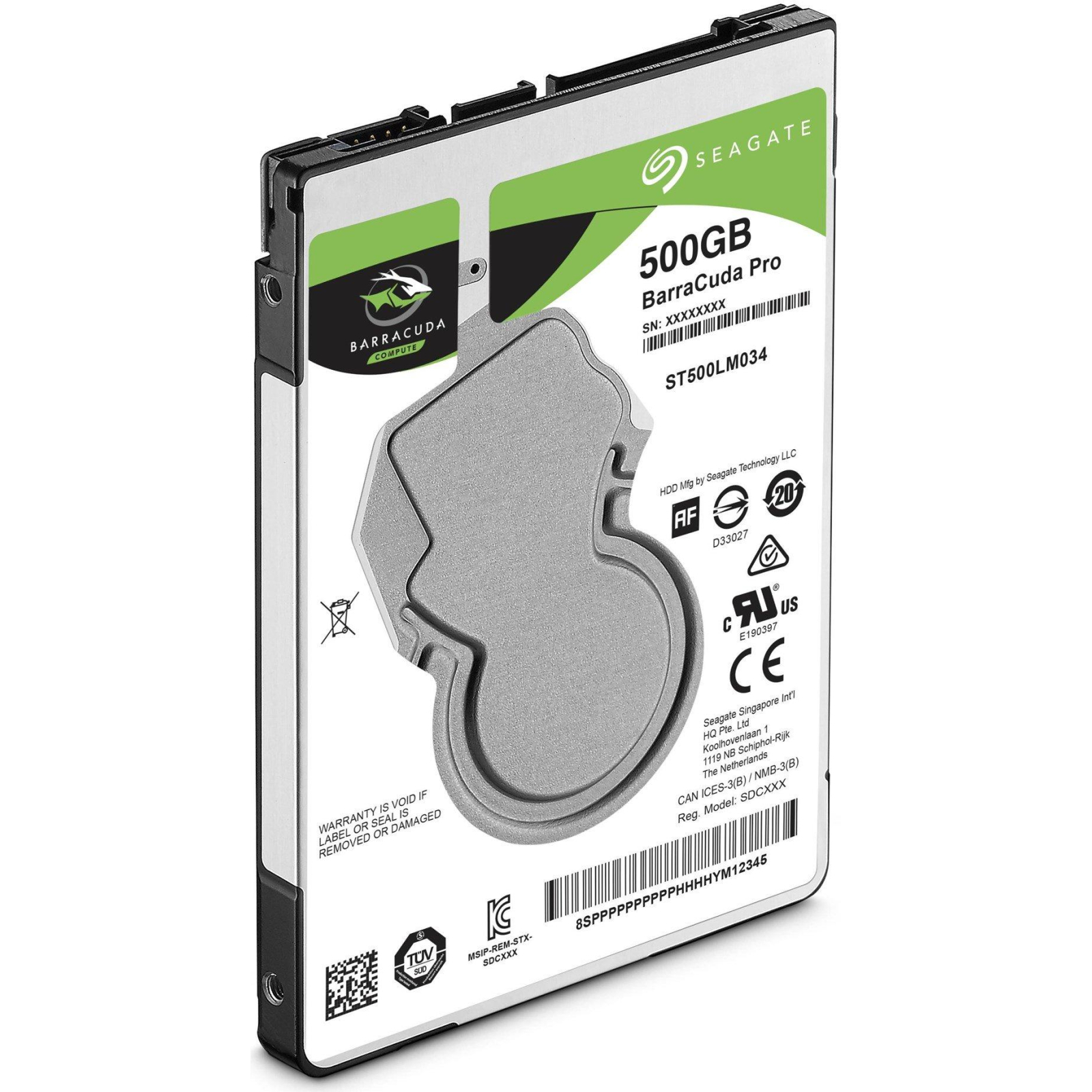 Жорсткий диск для ноутбука 2.5" 500GB Seagate (ST500LM034) зображення 2