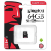 Карта пам'яті Kingston 64GB microSDXC class 10 UHS-I Canvas Select (SDCS/64GBSP) зображення 2