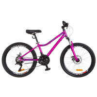 Велосипед Optimabikes 24" BLACKWOOD 2018 AM 14G DD рама-12,5" Al фиолетово-розовый (OPS-OP-24-034)