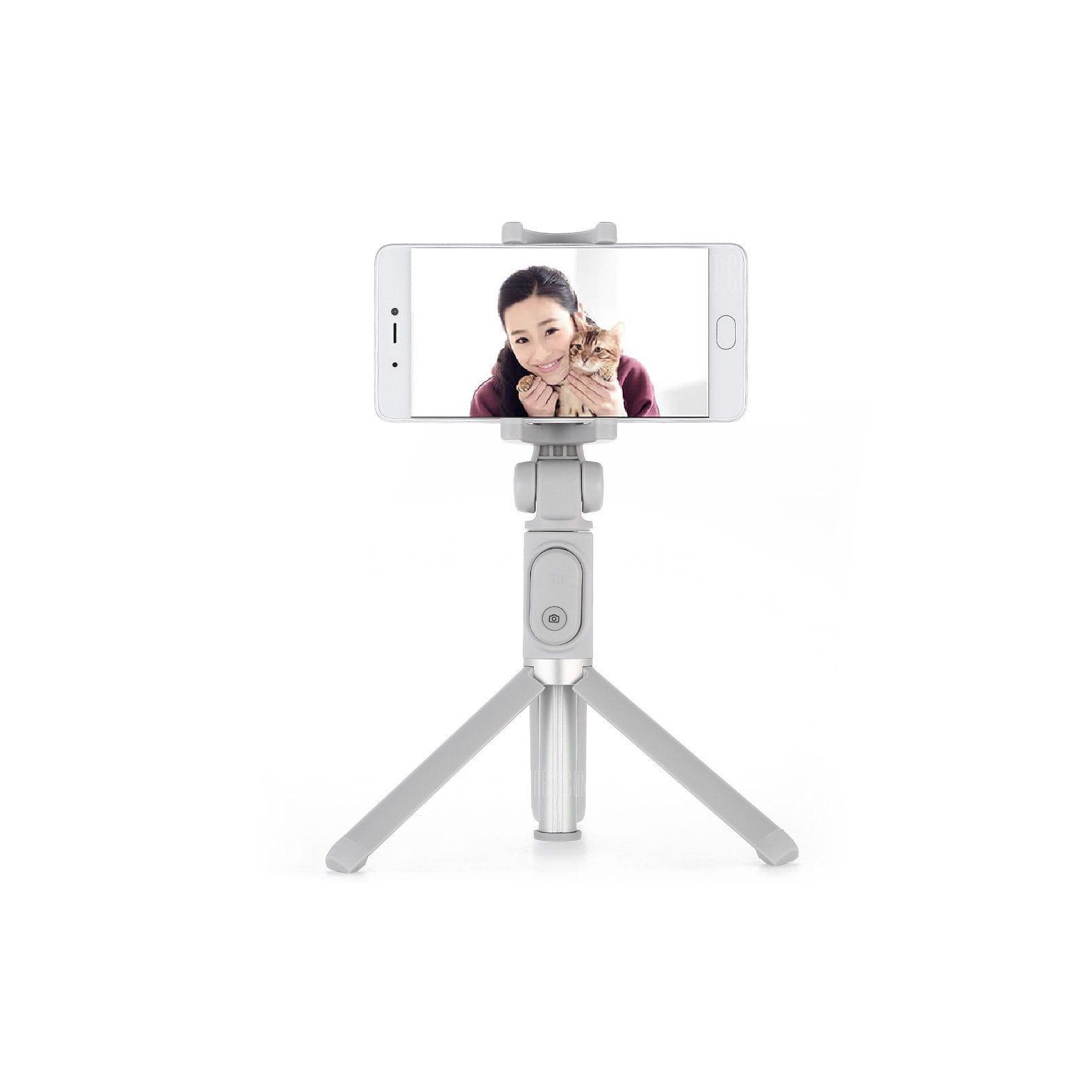 Монопод для селфі Xiaomi Mi Selfie Stick Tripod Grey + Bluetooth кнопка (FBA4063CN) зображення 5