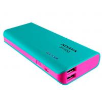 Батарея универсальная ADATA PT100 10000mAh Blue-Pink (APT100-10000M-5V-CTBPK) изображение 4